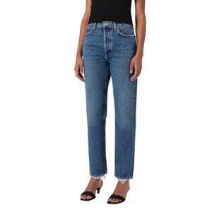 Agolde Women's High Rise Jeans - Blue